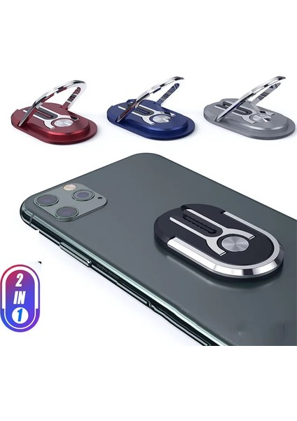 Kırmızı Stil Halka Tutacağı Manyetik Telefon Tutacağı Araç Telefonu Tutacağı Destek Için Hücresel Aksesuarlar Cep Cep Telefonları Otomatik Houder Mangnet (Yurt Dışından) fiyatları