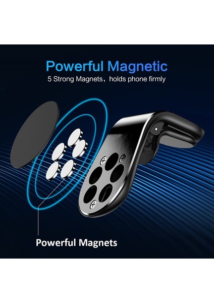 Bir Stil Evrensel Manyetik L-Tipi Telefon Tutucu Araç Telefonunda Montaj Arabası Için Klip Standı Manyetik Telefon Tutacağı Tüm Model Cep Telefonuna Uygun (Yurt Dışından) indirimleri