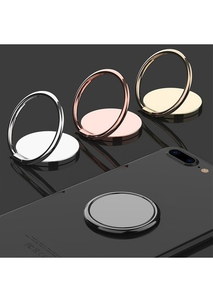 Gümüş Tarzı Lüks Dönebilen Telefon Hole Derecesi Dönebilen Mıknatıs Metal Parmak Yüzük Manyetik Akıllı Telefon Standı Için Akıllı Telefon Soketi (Yurt Dışından) fiyatları