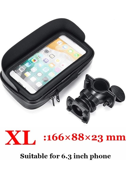 Çok Renkli Stil Su Geçirmez Bisiklet Motosiklet Cep Telefonu Çanta Tutucu Bisiklet Dikiz Gidon Kılıf Telefon Desteği IPhone 8 Xs 11 Için Gps Dağı (Yurt Dışından)