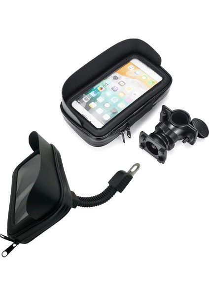 Çok Renkli Stil Su Geçirmez Bisiklet Motosiklet Cep Telefonu Çanta Tutucu Bisiklet Dikiz Gidon Kılıf Telefon Desteği IPhone 8 Xs 11 Için Gps Dağı (Yurt Dışından) fiyatları