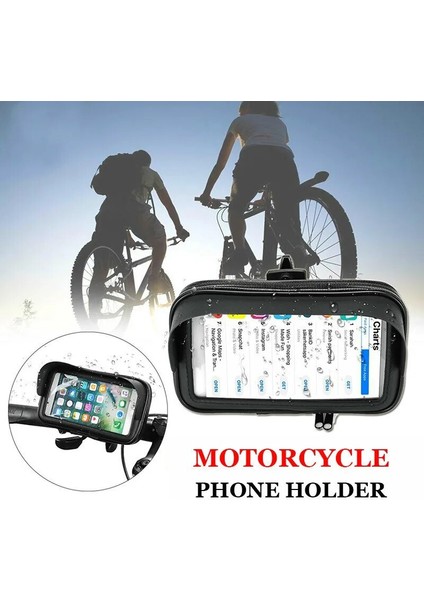 Çok Renkli Stil Su Geçirmez Bisiklet Motosiklet Cep Telefonu Çanta Tutucu Bisiklet Dikiz Gidon Kılıf Telefon Desteği IPhone 8 Xs 11 Için Gps Dağı (Yurt Dışından) fırsatları