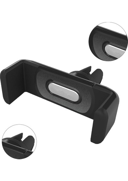 Siyah Stil Evrensel Araç Telefonu Tutacağı Araç Havalandırması Telefon Tutacağı Baz Araç Telefonu Araç Kolu Tembel Telefon Tutacağı ile Eller Serbest Tutacağı (Yurt Dışından) fiyatları