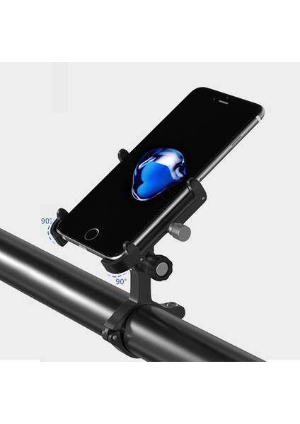 Gümüş B Stilini Yükseltin Alüminyum Alaşımlı Bisiklet Bisiklet Telefon Tutucu Rafları Evrensel Motosiklet Gidon Bisiklet Için Kaymaz Moblie Cep Telefonu Tutucu Standı (Yurt Dışından) modelleri