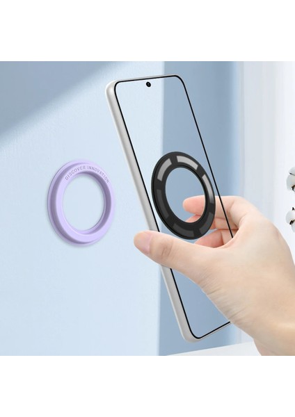 Mavi 2 Adet Tarzı Magsafe Için Manyetik Halka Tutucu iPhone Ro Max Galaxy Note 20 Huaweı Mate 30 Duvara Montaj Mıknatıs Telefon Standı (Yurt Dışından) fiyatları