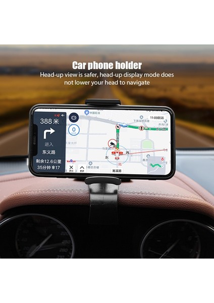 D0001 Stili Araba Panosu Montaj Telefon Tutacağı Beşik Üzerinde Klip Standı Evrensel Cep Telefonu Gps Desteği Klip Braketi Cep Telefonu Için Dönebilir (Yurt Dışından) fırsatları