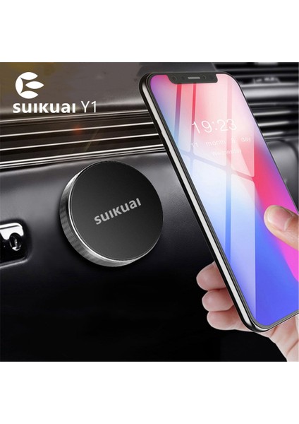 C1S Gül Altın Stili Suikuai C Yeni Manyetik Araç Telefonu Tutucu Mıknatıs Dağı Cep Cep Telefonu Standı Telefon Gps Desteği Oto Evrensel (Yurt Dışından) indirimleri