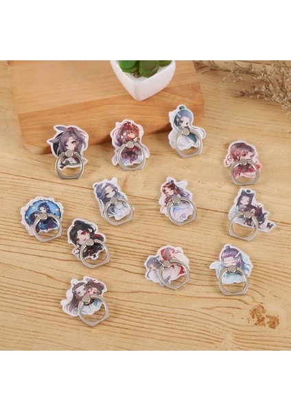 H12 Stili Anime Mo Dao Zu Bir Tutucu Kawaii Eğlenceli Akrilik Cep Telefonu Tutucu (Yurt Dışından) modelleri