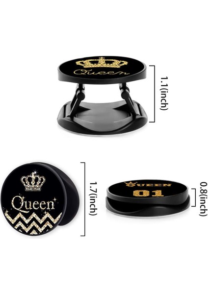 Beyaz Stil Mermer Genişleyen Telefon Soketi Standı Kavrama Parmak Yüzük Desteği Düşme Önleyici Yuvarlak Katlanabilir Cep Telefonu Tutucu iPhone 11 Pro Için (Yurt Dışından) modelleri