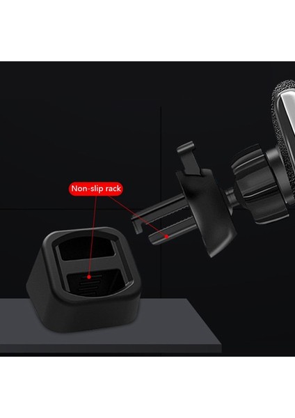 Bir Stil Evrensel Araç Telefonu Tutucu Tabanı Yaratıcı Araç Hava Çıkışı Klipsi Cep Telefonu Navigasyon Braketi Tabanı (Yurt Dışından) fiyatları