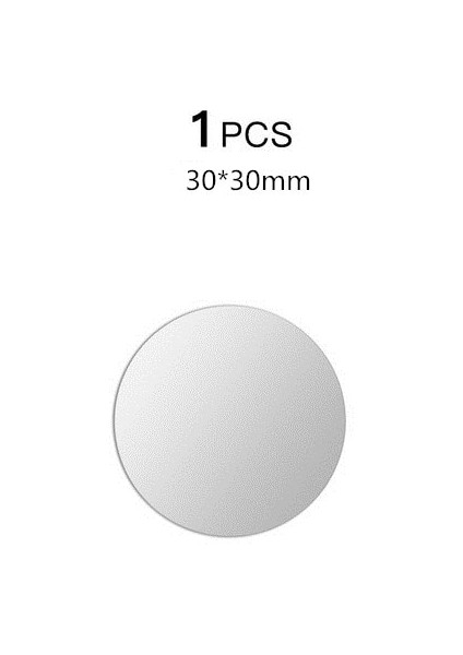 1 Adet Gümüş 30X30 Tarzı Manyetik Metal Plaka Araç Telefonu Tutucu Evrensel Demir Levha Disk Sticker Montaj Cep Telefonu IPhone Için Mıknatıs Standı (Yurt Dışından)