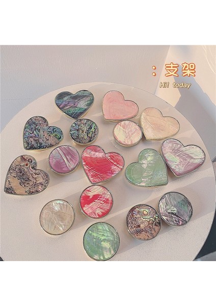 1. Tur Stili Aşk Kalp Kolu Genişleyen Telefon Tutacağı Stand Soketi Telefon El Tutacakları Kızlar Için Parmak Yüzük Tutacağı Cep Telefonu Aksesuarı (Yurt Dışından) fiyatları