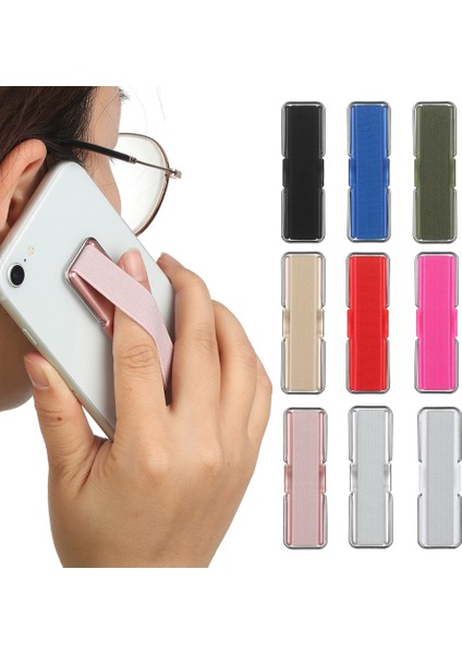Gümüş Tarzı Evrensel Elastik Kayış Telefon Tutacağı Parmak Kavrama Kayışı Cep Telefonu Tutacağı Telefon Tutacağı Cep Telefonu iPhone iPad Tablet Için Standı (Yurt Dışından) fiyatları