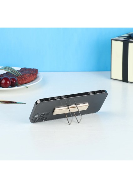 Gümüş Tarzı Evrensel Elastik Kayış Telefon Tutacağı Parmak Kavrama Kayışı Cep Telefonu Tutacağı Telefon Tutacağı Cep Telefonu iPhone iPad Tablet Için Standı (Yurt Dışından) fırsatları