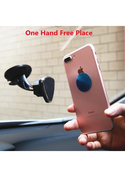 Sadece Manget C Stili Mıknatıs Pano Araç Telefonu Tutucu Ön Cam Araba Standı Montaj Desteği 360 Dönebilen Gps Güçlü Yapışkan Vantuz Araba Tutucu (Yurt Dışından) indirimleri