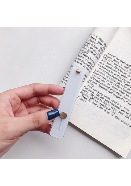 No.22 Tarzı 1 Adet Parmak Yüzük Telefon Tutucu Şeker Düz Renk Bilek Bandı El Bandı Parmak Kavrama Itin Çekin Evrensel Cep Telefonu Tutucu Standı (Yurt Dışından)