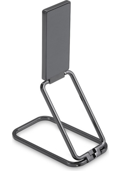 B-Kahverengi Katlanamayan Stil 360 Döndürme Katlanabilir Cep Telefonu Standı Geri Ultra Tonlu Zil Tutucu Masa Metal Parmak Kickstand Için Çok Açılı Taşınabilir (Yurt Dışından) fırsatları