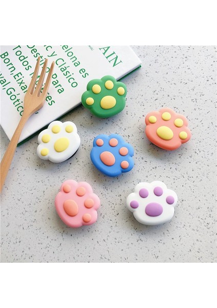 No.8 Stili Sevimli Çiçek Kedi Pençe Evrensel Cep Telefonu Gerdirme Braketi Karikatür Kat Çanta Telefon Genişleyen Telefon Standı Parmak Araç Telefonu Tutucu (Yurt Dışından) indirimleri