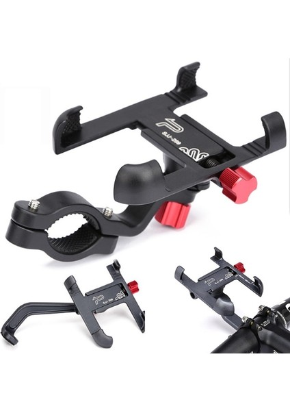 Yükseltilmiş Sürüm 1 Stili Alüminyum Alaşımlı Bisiklet Bisiklet Telefon Tutucu Motosiklet Gidon Dağı Evrensel Kaymaz Ayarlanabilir Moblie Cep Telefonu Standı (Yurt Dışından) fiyatları