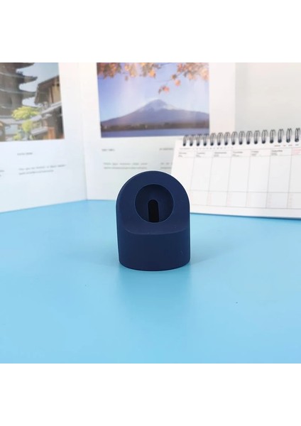 Donanma Tarzı Apple Watch Seriearge Kablosu Için Şarj Cihazı Stand Montajlı Silikon Yuva Tutacağı (Yurt Dışından)