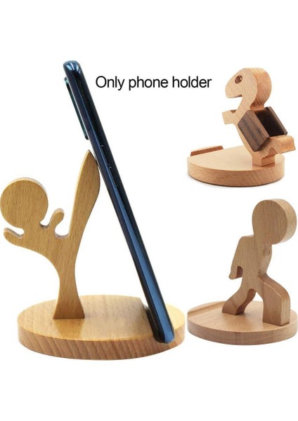 C Stili Evrensel Ahşap Telefon Depolama Sahipleri El Yapımı Sevimli Mini Standı Kung Akıllı Telefon Fu At Telefonu Anti Standı Sürgülü At M7E3 (Yurt Dışından) indirimleri