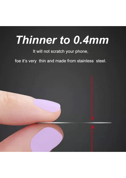 A860A1433A1587 Stili Ultra-Ince Manyetik Metal Plaka Araç Telefon Tutacağı Disk Sac Levha Etiket Güçlü Mıknatıs Telefon Tutacağı Stand Montajı (Yurt Dışından)