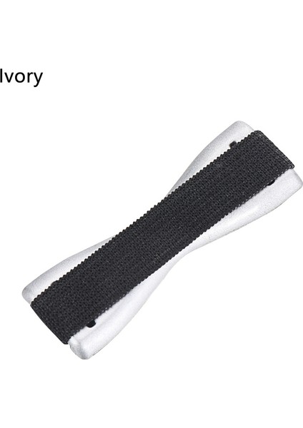Fildişi Tarzı 1 Adet Evrensel Telefon Arka Sticker Sling Telefon Bandaj Tutucu Askı Braketi Esneklik Parmak Kavrama Selfie Askı Sling Telefon Tutucu (Yurt Dışından)