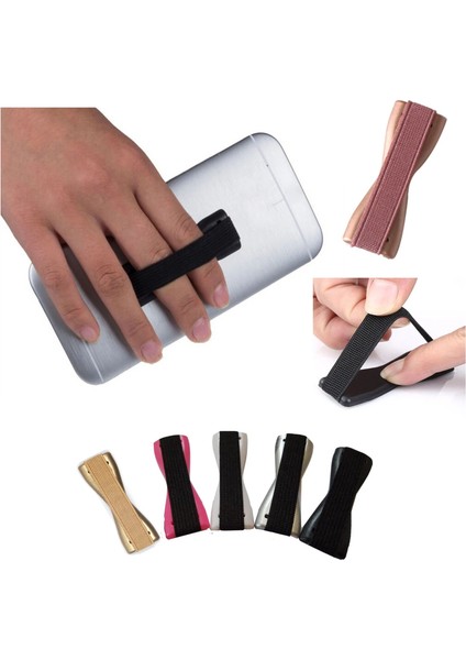 Fildişi Tarzı 1 Adet Evrensel Telefon Arka Sticker Sling Telefon Bandaj Tutucu Askı Braketi Esneklik Parmak Kavrama Selfie Askı Sling Telefon Tutucu (Yurt Dışından) indirimleri