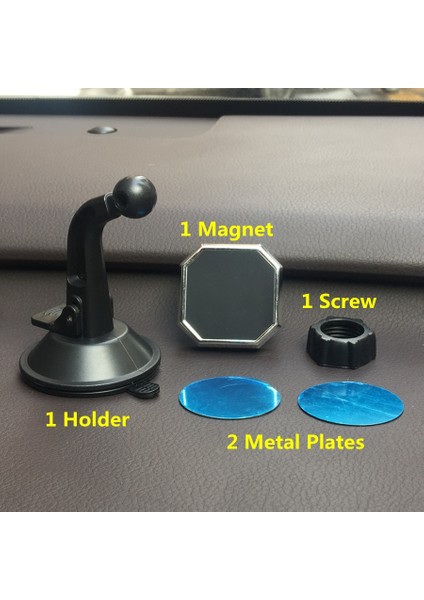 4 Adet Metal Yok Tutucu Stili 2022 Yükseltme Manyetik Araç Telefonu Tutucu Araç Ön Cam Montajı Manyetik Cep Cep Telefonu Tutucu Stand Desteği (Yurt Dışından) indirimleri