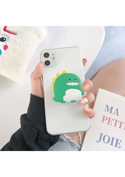 No.10 Tarzı Evrensel Karikatür Sevimli 3D Telefon Standı Tutucu Halka Tutucu Genişleyen Stand Telefon Braketi Halka Braketi (Yurt Dışından) modelleri