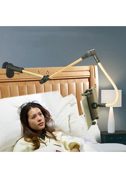 3 Altın Stili Yazın iphone Katlanır Uzun Kol Cep Telefonu Tutacağı Yatak Akıllı Telefon Desteği Telefon Tablet Braketi Esnek Cep Telefonu Standı Masa ipad (Yurt Dışından) fiyatları