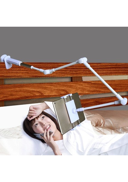 3 Altın Stili Yazın iphone Katlanır Uzun Kol Cep Telefonu Tutacağı Yatak Akıllı Telefon Desteği Telefon Tablet Braketi Esnek Cep Telefonu Standı Masa ipad (Yurt Dışından) fırsatları
