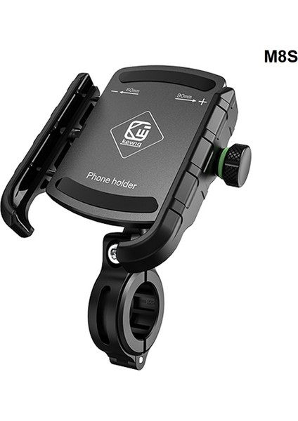 Telefon Tutucu Stili Cep Telefonu Tutacağı Motosiklet Akıllı Telefon Desteği Moto Motor Motosiklet Için Kablosuz Şarj Cihazı ile Gidon Montaj Standı (Yurt Dışından)