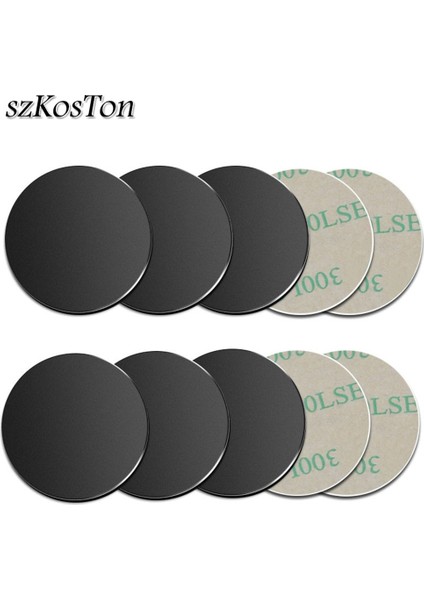 10 Adet Siyah Yuvarlak Stil Lot Metal Plaka Disk Demir Sac Manyetik Araç Telefonu Tutacağı Standı Metal Plaka Mıknatıs Cep Telefonu Tutucu Montajı Için (Yurt Dışından) indirimleri