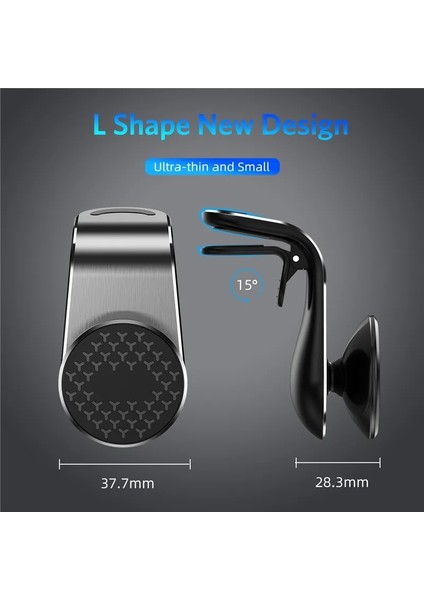 2 Adet Demir Levha Stili Manyetik Araç Telefonu Tutucu Evrensel iPhone 12 Se Ro Max x Xr Hava Çıkışı Navigasyon Araba Braketi 360 Derece Döndürme (Yurt Dışından) fırsatları