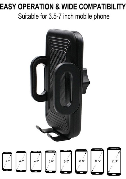 Siyah Stil Ön Cam Araç Telefonu Montajı Evrensel Cep Telefonu Tutucu Araba Için Beşik Vantuzlu Kolay Tek Dokunuşla iPhone Huawei Samsung Için (Yurt Dışından) fiyatları