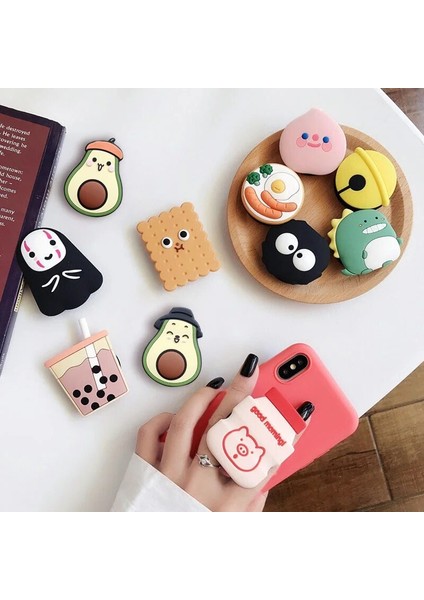 No.16 Tarzı Çizgi Film Cep Telefonu Tutacağı Cep Telefonu Aksesuarı Stand Tutacağı Genişleyen Telefon Tutacağı Tutacağı Cep Telefonu Braketi iphone Için (Yurt Dışından) fiyatları