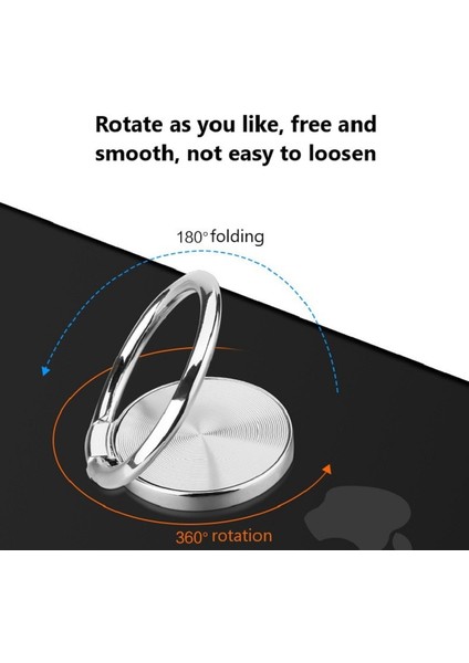 No.2 Tarzı Evrensel 360 ° 180 ° Dönen Telefon Zil Tutucu Cep Telefonu Araç Tutucu Telefonlarla Kullanılabilir Telekomünikasyon Telefon Sahipleri (Yurt Dışından) indirimleri