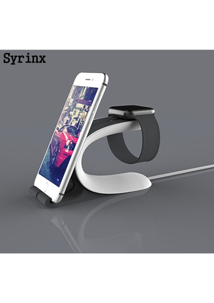 Yeşil Stil Çoklu Şarj Yuvası Standı Yerleştirme Istasyonu Şarj Cihazı Tutacağı Apple Watch Için iPhone Cep Telefonu Tablet Tutacağı Desteği (Yurt Dışından)