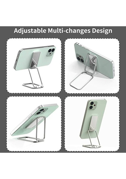 Sekizgen Tarzı 360 Döndürme Katlanabilir Cep Telefonu Standı Geri Ultra Tonlu Zil Tutucu Masa Metal Parmak Kickstand Için Çok Açılı Taşınabilir (Yurt Dışından) fırsatları
