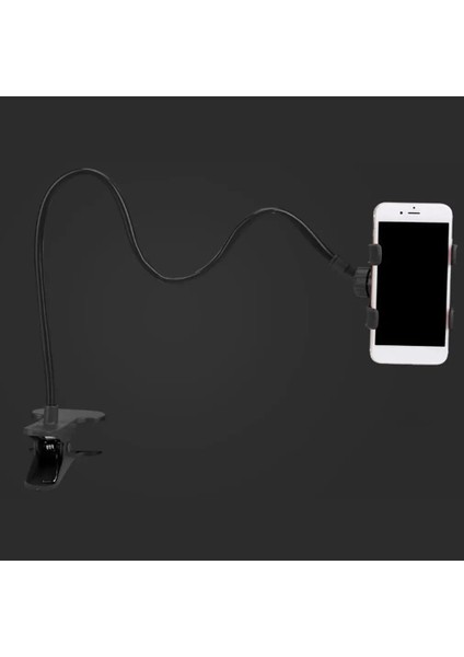Mor Tarzı 360 Evrensel Cep Telefonu Tutucu Tembel Tutucu Braket Masa Masası Esnek Montaj Standı Kol Klipsi Hücre Desteği (Yurt Dışından) fırsatları
