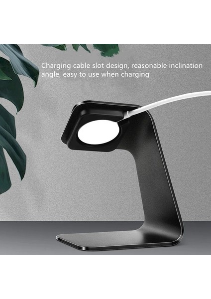 No.7 Tarzı Metal Alüminyum Şarj Cihazı Apple Watch Için Stand Tutucu Braketi Apple Için Şarj Beşiği Standı I Watch Charger Dock Station (Yurt Dışından) fırsatları