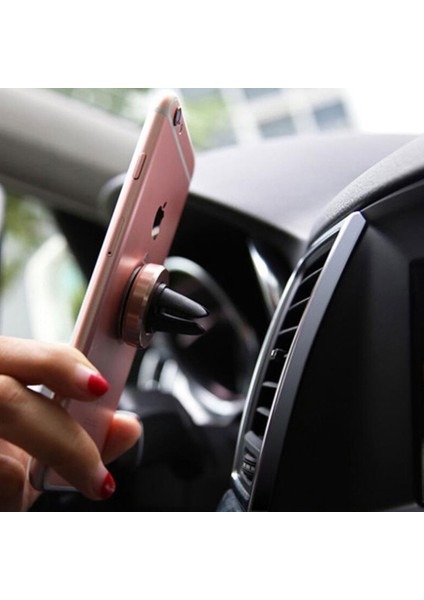 Altın Tarzı Evrensel Araç Telefonu Tutucu Yeni Mini Gps Hava Firar Dağı Mıknatıs Cep Telefonu iPhone Samsung Için Standı Tutucu (Yurt Dışından) indirimleri