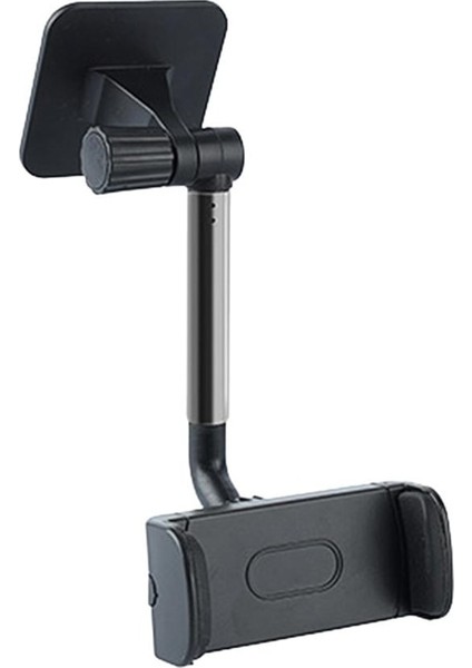 Siyah Stil Araba Ön Cam Telefon Tutucu Mobil Stand Akıllı Telefon Sabit Dikiz Aynası Braketi iPhone Sticker Emme Montajı Otomatik Destek (Yurt Dışından)