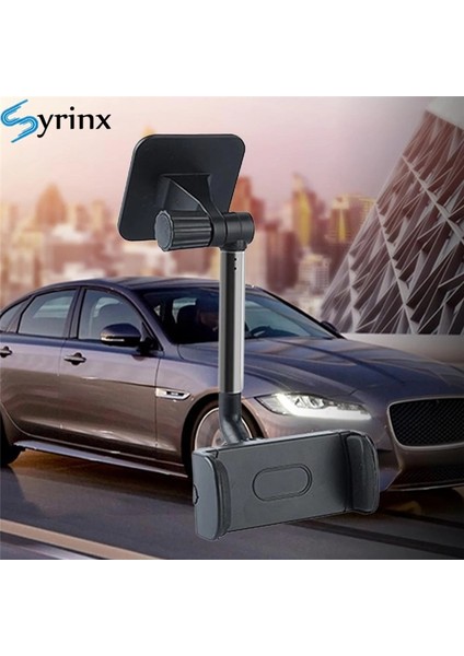 Siyah Stil Araba Ön Cam Telefon Tutucu Mobil Stand Akıllı Telefon Sabit Dikiz Aynası Braketi iPhone Sticker Emme Montajı Otomatik Destek (Yurt Dışından) modelleri