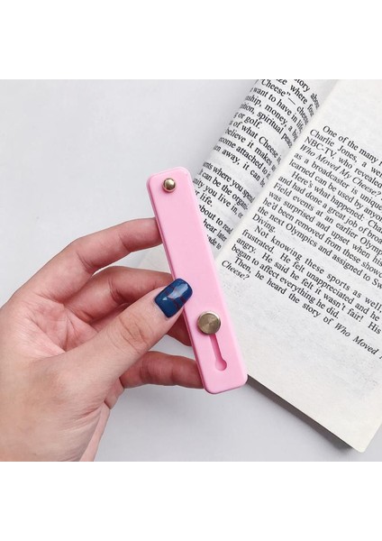 No.14 Tarzı Cep Telefonu Akıllı Telefon Standı Tutucu Parmak Standı Braketi Standı Evrensel Araç Telefonu Soketi El Bandı Parmak Kavrama Çekme (Yurt Dışından)