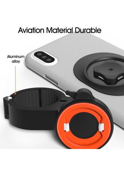 Seçenek A Stili Bisiklete Monte Telefon Tutacağı Bicyclemotocycle 360 ​​derece Ayarlanabilir Görüş Açısı Alüminyum Telefon Tutacağı Motosiklet Telefon Tutacağı (Yurt Dışından) fırsatları