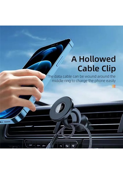 2 Adet Yuvarlak Plaka Stili Tkey Manyetik Araç Telefonu Tutacağı Araçta Cep Telefonu Tutacağı Stand Desteği iPhone Hava Firar Tutacağı Evrensel Mıknatıslı Telefon Tutacağı (Yurt Dışından) fırsatları