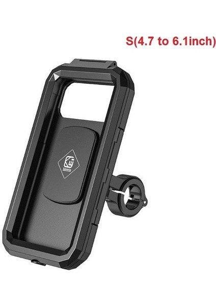 Gidon Stili Için S Bisiklet Telefon Desteği Su Geçirmez Kılıf Bisiklet Motosiklet Gidon Dikiz Aynası Standı Tutucu "cep Telefonu Montaj Çantası (Yurt Dışından)