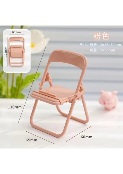 Pembe Tarzı Sevimli Aksesuarlar Cep Telefonu Standı Sevimli Yaratıcı Cep Telefonu Standı (Yurt Dışından)